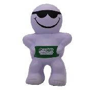 PU smiley glasses man