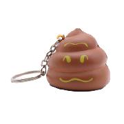 PU poo key ring