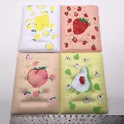 PU fruit book cover patch